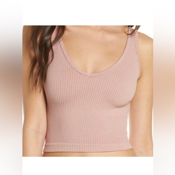 Free People Tops - Intimately Free People Ribbed Cropped Tank Top size XS